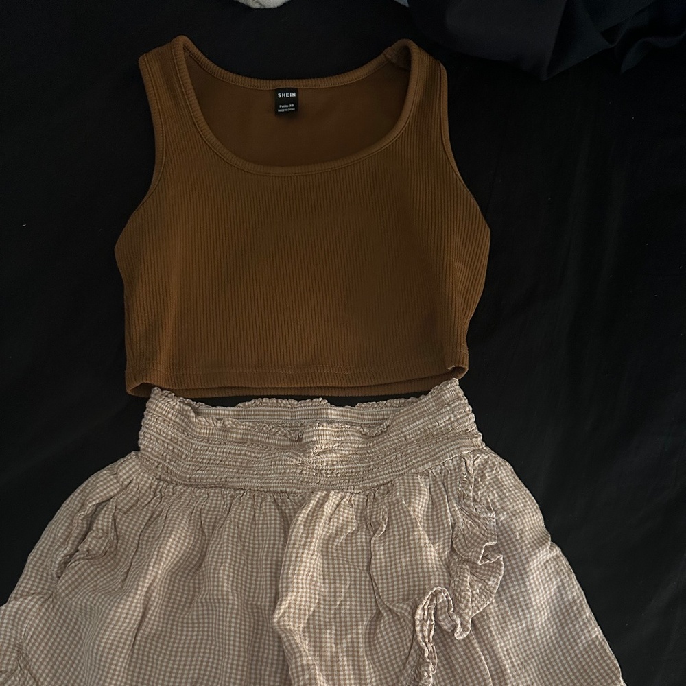 Brown outfit